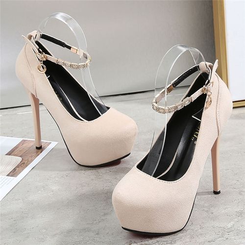 Waterproof Black High Heel High Heel Slippers With Thick Soles For Womens  Pole Dance 14cm Sexy And Sexy Sandals From Druzya, $31.03 | DHgate.Com