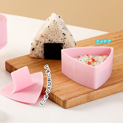 Diy Sushi Mold, Onigiri Rice Ball Food Press Triangular Sushi