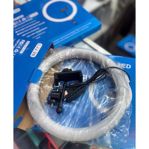 product_image_name-Generic-10-Inch LED Ring Light with Adjustable 2.1m Tripod Stand & Phone Holder – 3 Light Modes for Photography, Makeup & Video-2