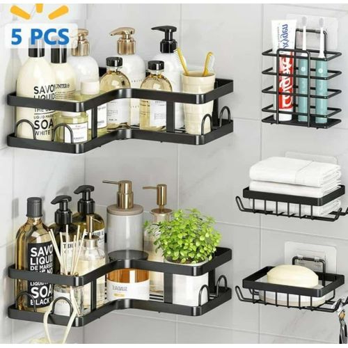 product_image_name-Null-5pcs set triangular corner shower caddy/bathroom organizer-1