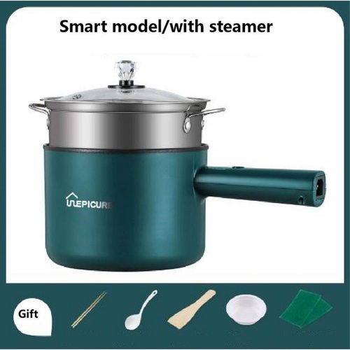 1.8L Electric Cooking Pot Multifunctional Non-stick Pan Household 1-2  People Hot Pot Single/Double Layer Electric Rice Cooker