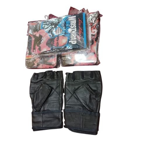 product_image_name-Generic-All sizes Gym Work Out Leather Gloves-1