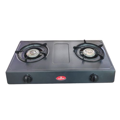 product_image_name-Rashnik-2 Burner Gas Table Top Cooker (Rn-1529B) - Black-1
