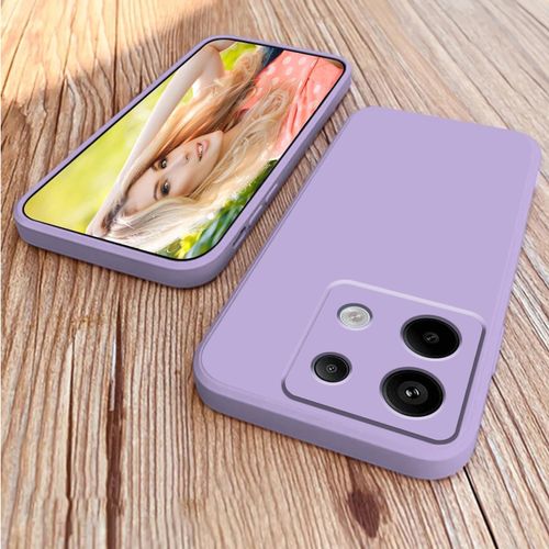 product_image_name-Generic-Official Silicone Back Case Cover for Xiaomi Redmi Note 13 Pro 4G Microfiber Inside Shockproof Full Body Protection-2