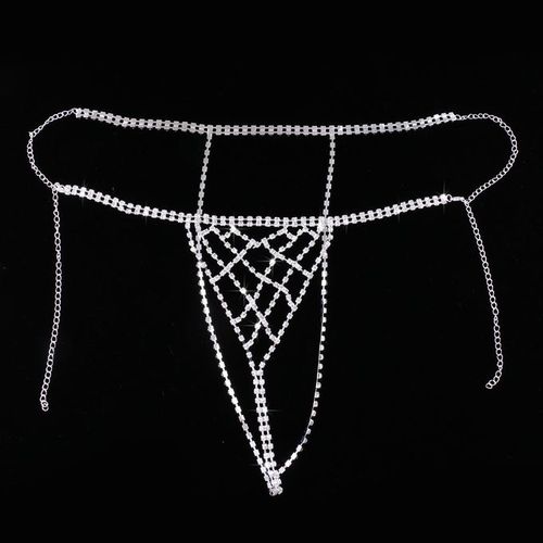 Fashion Lady Girl Body Chain Jewelry Bikini Bra Top Harness Underwear  Jewelry @ Best Price Online