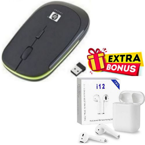 HP Best Wireless Optical Mouse For HP Dell Laptop Desktop