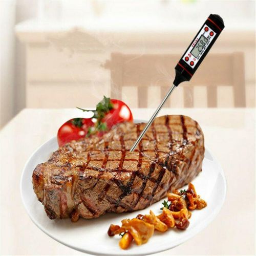 Kitchen Digital BBQ Food Thermometer Meat Cake Candy Fry Grill