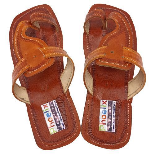 product_image_name-Fashion-CAMELS HIDE PURE LEATHER OPEN SHOES/SANDALS.-2