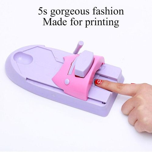 LemonBlue Nail Art Printer Set DIY Pattern Stamp Printing Machine Stamper  Manicure Tools | Lazada