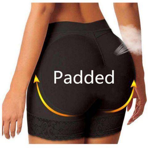 Fashion (Black)Womens Butt Lifting Underwear Push Up Hips Under