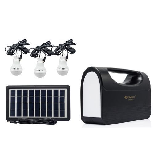 SALUTUYA Kit Luce Solare, Kit di Illuminazione per generatore Solare  Pratico Portatile Alimentatore di Emergenza 3 Pezzi per Pesca all'aperto  per Emergenza Interna : : Sport e tempo libero