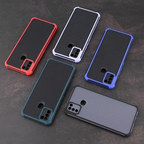 product_image_name-Cover-TECNO SPARK 7 Eagle Eye Armor Dual-color Shockproof TPU + PC Protective Case-BLUE-1