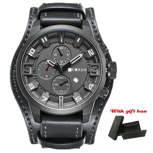 AA Fashion Curren 8225 Quartz Mens Watches Leather Strap Men Watch Best Price Online Jumia Kenya