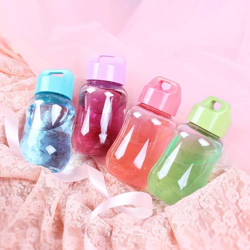 180ml Colorful Plastic Small Water Bottles Portable School Water Bottles  Mini Cute Kids Children Direct Drinking Bottle