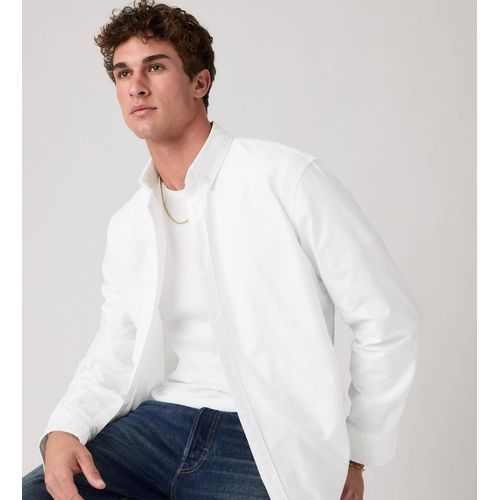 product_image_name-Levi's-Levi’s Men’s Authentic Long Sleeve Button-Down Shirt – White-1