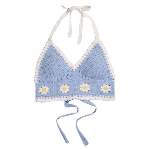 Sport Fashion (style 3) Bikini Crop Top Women Crochet Boho Beach