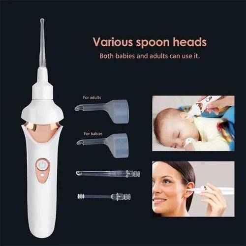 product_image_name-Generic-5-in-1 Vacuum Earwax Removal Electric Cordless Ear Cleaner Safe and Painless - White-2