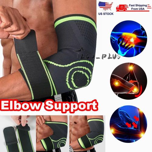 product_image_name-Generic-Elbow Support Wrap – Adjustable Compression Brace for Joint Pain Relief & Sports Protection-1