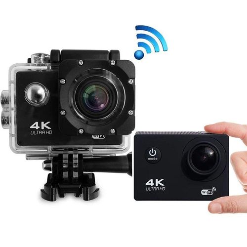 product_image_name-Generic-4K Sports Action Camera WiFi Ultra HD 30FPS 16MP 170° Wide Angle Waterproof Case-1