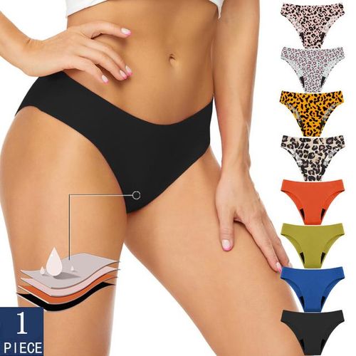 Generic Seamless 4-Layer Leakproof Menstrual Period Panties Heavy Flow Mesh  Briefs Fast Absorbent Panties Plus Size Briefs 3xl @ Best Price Online