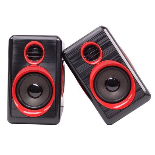 Mini USB Power Wired Computer Speakers Stereo 3.5mm Jack For