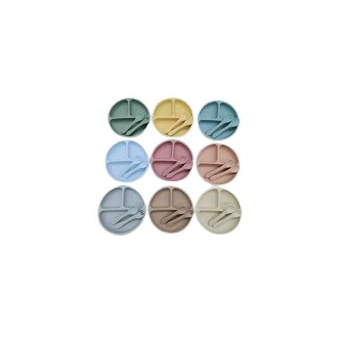 product_image_name-Generic-quality Baby Silicone partitioned plate-1