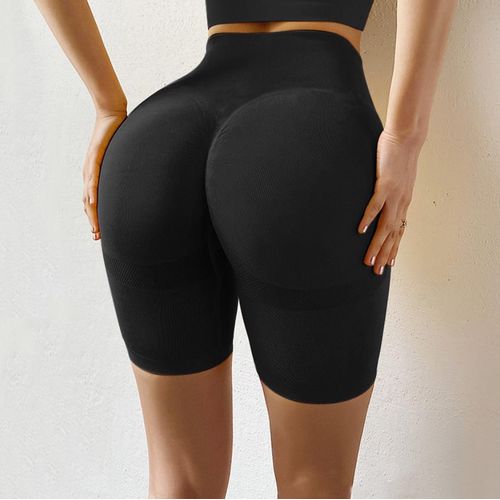 HUGE SPORTS Women's High Waisted Tummy Control Yoga Leggings with
