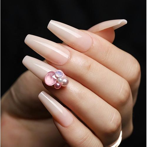 Buy modelones Poly Nail Extension Gel Set - 12 Colors White Nude Gray  Glitters Poly Nail Gel Kit Builder Nails Gel for Women Starters Online at  desertcartINDIA