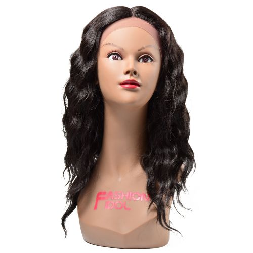 Fashion Idol Semi Human Wigs High Temperature Lace Front Wigs For