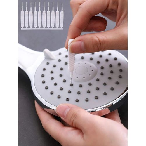 60 Pieces Shower Nozzle Cleaning Brush Shower Head Anti-Clogging Cleaning  Brush Multifunctional Small Hole Cleaning Brush for Bathroom and Electronic  Equipment Nylon Brush