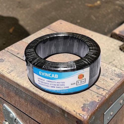 product_image_name-Evin-1.5mm Black Single Core Solid High Conductivity Stable Performance Electrical Wiring Cable -1