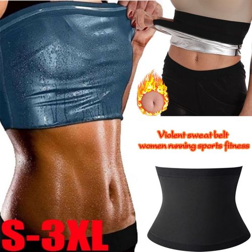 Sauna Waist Trimmer Belly Wrap Workout Sport Sweat Band Abdominal