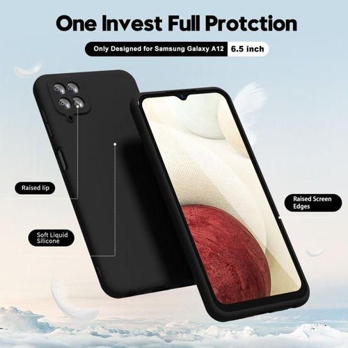 product_image_name-Generic-Silicone Case Cover For Samsung Galaxy A12-3