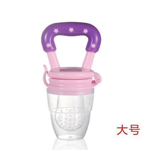 product_image_name-Generic-Baby Fruit Feeder/pacifier With Teether - Pink And -1