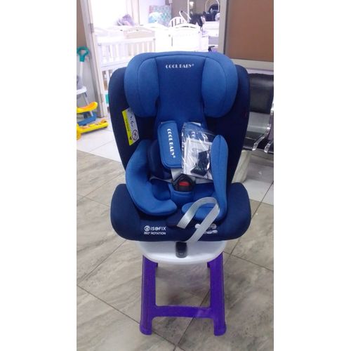 Cool Baby 360 Rotating Reclining Car Seat With ISOFIX Blue