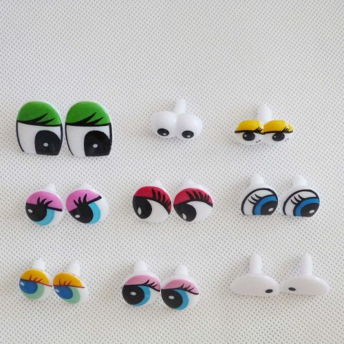 Cartoon Safety Eyes Toys, Plastic Eyes Dolls