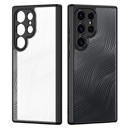 product_image_name-Dux Ducis-Samsung Galaxy S22 Ultra Phone Case, Aimo Series Flowing Line Translucent Matte Back Protective Cover for Second Device-2