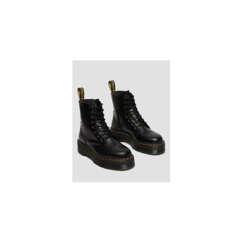product_image_name-Dr. Martens-Black Smooth Unisex Platform Leather SHOE-5
