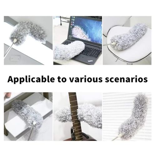 product_image_name-Generic-Multifunctional Long handle Dust  ceiling curved dust brush home window cleaner brush-5