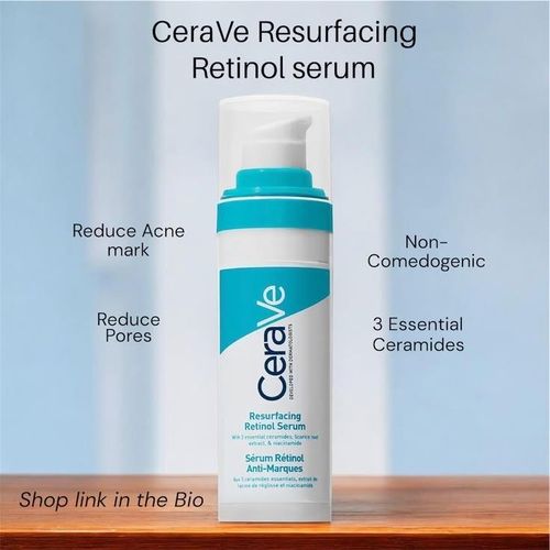 product_image_name-Generic-Ceravee.e Resurfacing Retinol Serum 30 ml – Clears Acne Marks & Dark Spots,-1