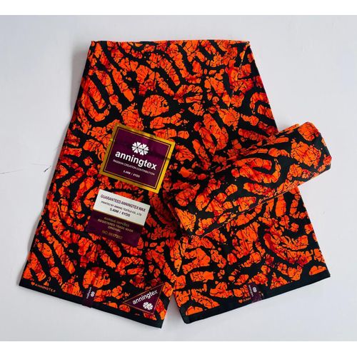 product_image_name-Fashion-Beautiful Orange Blend Ankara/Vitenge Prints -1