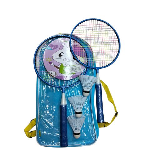 product_image_name-Generic-Full Set Junior Badminton Full kit with 2 Rackets and 3 Shuttle Coccks-1