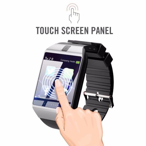 product_image_name-Generic- Tracking Smart2030  W007 Smartwatch with Bluetooth SIM & Camera-2