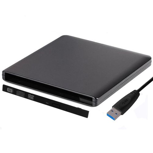 9.5mm External USB Case Enclosure For SATA Laptop Tray Load CD DVD