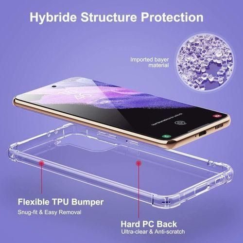 product_image_name-Generic-Samsung Galaxy S21+ (Plus) Crystal Clear Hard PC Back Cover Protective Phone Case-2