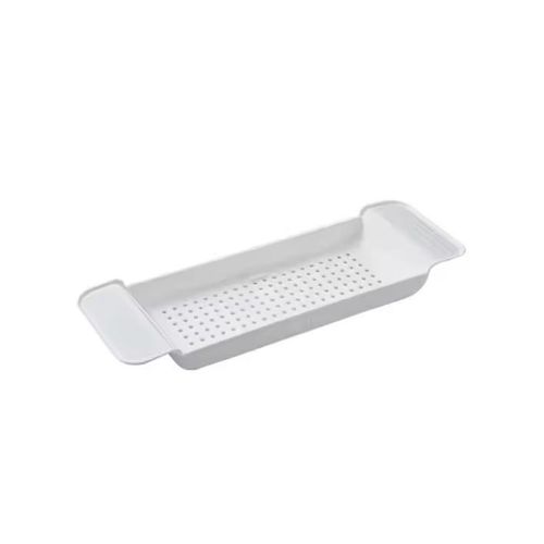 product_image_name-Generic-Extendable Bamboo Bathtub Rack Shelf Tub Reading Tray Stand-5