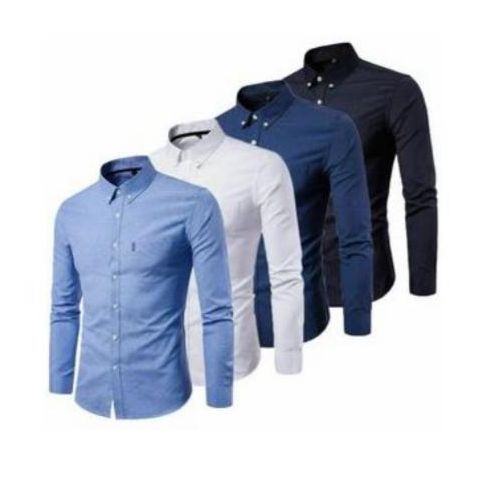 Fashion Turkey Men's Official Long Sleeve Formal Shirt, 4 Pack @ Best ...
