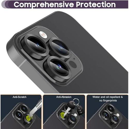 product_image_name-Generic-iPhone 15 Pro Phone Case, Metal Ring Camera Lens Protector for Enhanced Protection for Seventh Device-4