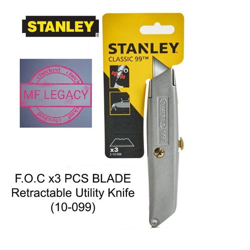 Stanley 6 in. Classic Retractable Utility Knife 10-099 - The Home