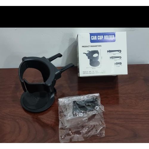 product_image_name-Generic-CAR CUP HOLDER / AIR VENT DRINK CUP HOLDER 1PC / BLACK COLOR-3